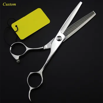 Custom name japan 440c 6 inch Reverse 32 teeth hair scissors barber makas thinning shears haircut scissor hairdressing scissors 
Custom name japan 440c 6 inch Reverse 32 teeth hair scissors barber makas thinning shears haircut scissor hairdressing scissors