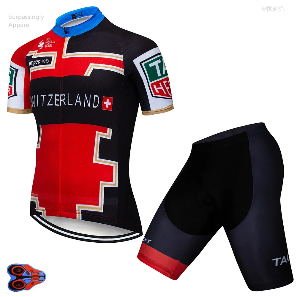 2019 Pro UCI Red Summer Cycling Jersey Team Switzerland Short Sleeve Ropa Ciclismo Maillot Bike Clothes Bicycle Clothing 9D Gel
2019 Pro UCI Red Summer Cycling Jersey Team Switzerland Short Sleeve Ropa Ciclismo Maillot Bike Clothes Bicycle Clothing 9D Gel