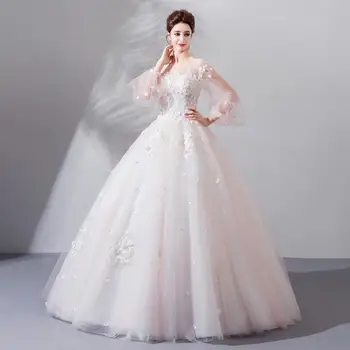 Wedding Floral Mesh Full Lantern Sleeve Dress Sexy Women O Neck Ball Gown Celebrity Chinese Style Party Dresses Wholesale
Wedding Floral Mesh Full Lantern Sleeve Dress Sexy Women O Neck Ball Gown Celebrity Chinese Style Party Dresses Wholesale