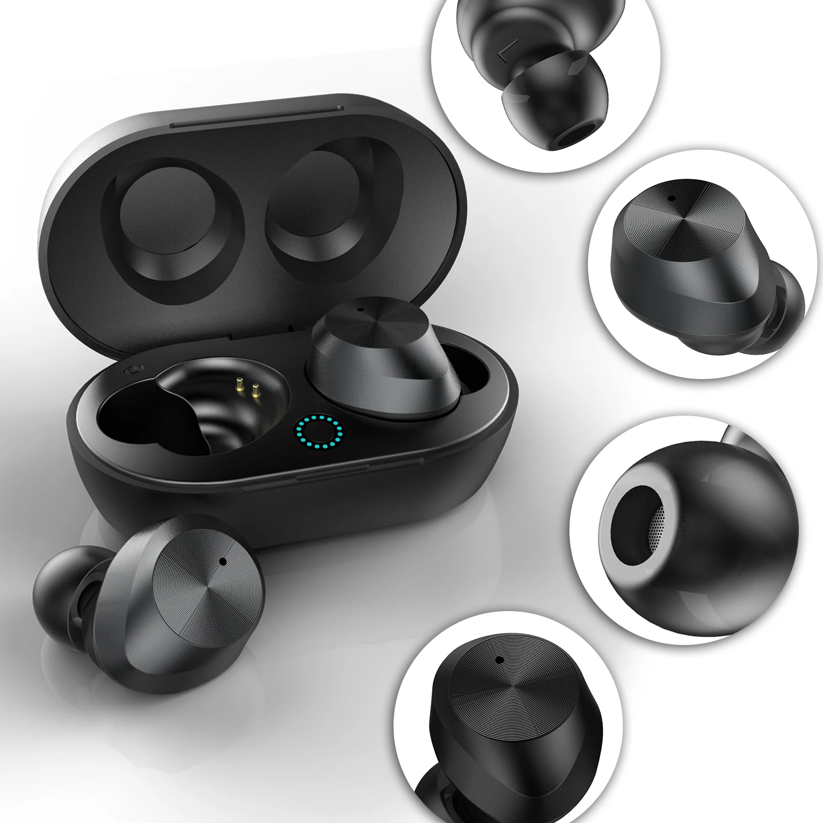 TWS-9 Bluetooth 5.0 True Wireless Earphone Touch Control Waterproof TWS Wireless Earbuds Bluetooth Headset
TWS-9 Bluetooth 5.0 True Wireless Earphone Touch Control Waterproof TWS Wireless Earbuds Bluetooth Headset