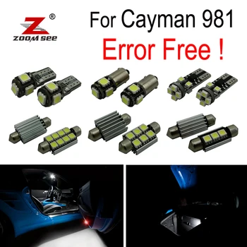 7pcs Error free LED lamp Interior dome map Lights bulb Kit For Porsche for Cayman 981 Base S (2013+)
7pcs Error free LED lamp Interior dome map Lights bulb Kit For Porsche for Cayman 981 Base S (2013+)