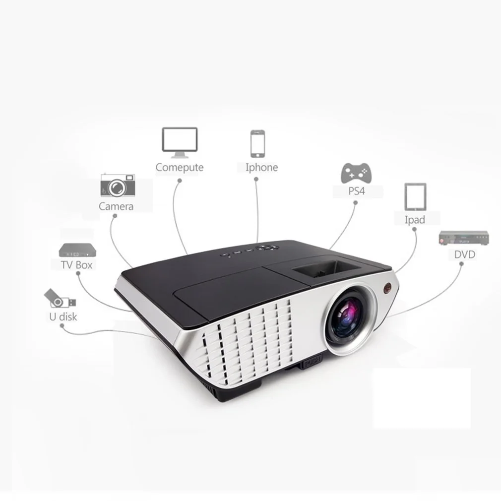 RD803 High Definition Projector LED Home Projector Mini Projector Miniature Convenient Portable Projector
RD803 High Definition Projector LED Home Projector Mini Projector Miniature Convenient Portable Projector