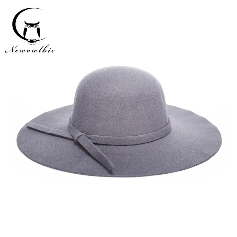 2019 Autumn hat wool felt ladies fedora top jazz hat European and American style round cap church cap
2019 Autumn hat wool felt ladies fedora top jazz hat European and American style round cap church cap