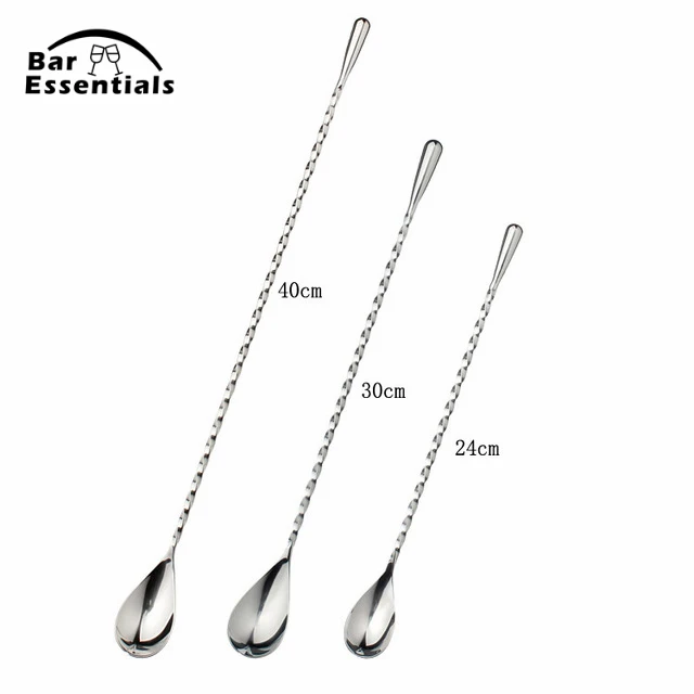 Stainless Steel Mixing Cocktail Spoon Teadrop Spoon Stir Spoon Bar Tool Bartender Tools
Stainless Steel Mixing Cocktail Spoon Teadrop Spoon Stir Spoon Bar Tool Bartender Tools