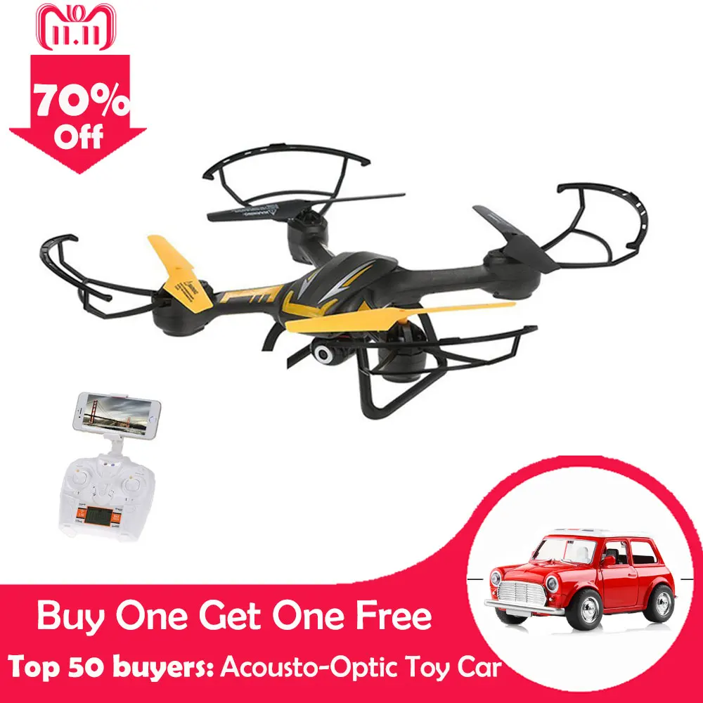 

TK TK107W WIFI FPV HD 2.0MP Camera 2.4GHz 4CH 6 Axis Gyro Quadcopter Height Holding