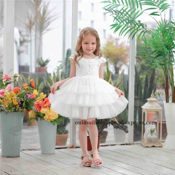 2019 New Puff Sleeves Girls Tutu Princess Mini Dress Infant Baby Girl Birthday Costumes Cute Lace V-back Wedding Clothes
2019 New Puff Sleeves Girls Tutu Princess Mini Dress Infant Baby Girl Birthday Costumes Cute Lace V-back Wedding Clothes