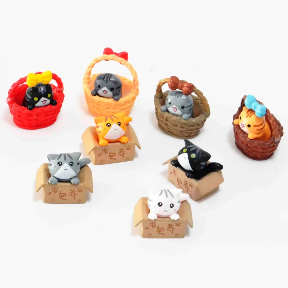 Wholesale Japan cartoon cute kawaii pet kitten Grumpy unhappy Cat box cat Maneki Neko figures micro landscape room decoration
Wholesale Japan cartoon cute kawaii pet kitten Grumpy unhappy Cat box cat Maneki Neko figures micro landscape room decoration