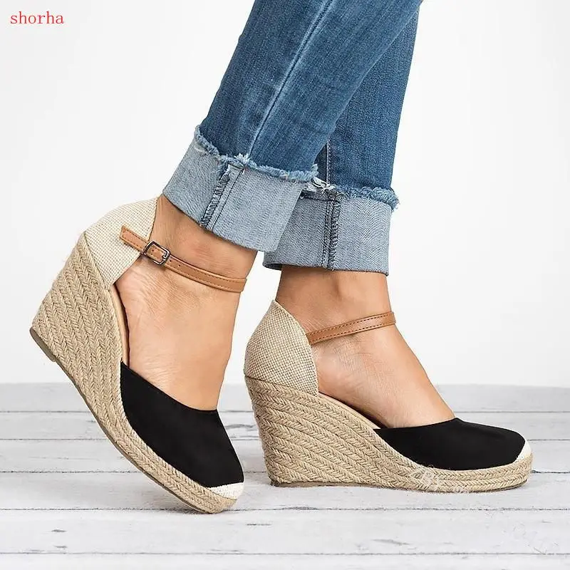 Spring fashion Women Autumn Wedges Sandals Platform Woman Buckle Strap Shoes Fashion Suede Party Wedding Sandals
Spring fashion Women Autumn Wedges Sandals Platform Woman Buckle Strap Shoes Fashion Suede Party Wedding Sandals