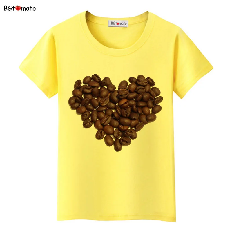 Bgtomato New style Creative Heart printing t shirts Hot sale original brand shirts for women good quality casual tops
Bgtomato New style Creative Heart printing t shirts Hot sale original brand shirts for women good quality casual tops