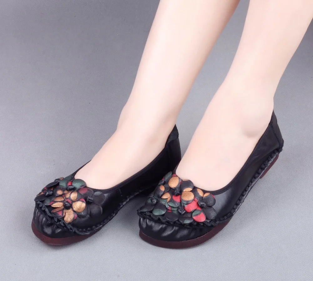 women 2018 genuine leather flat heel slip on shoes parkside spadrilles moccasins flower handmade loafers scarpe sapatilha 6221 
women 2018 genuine leather flat heel slip on shoes parkside spadrilles moccasins flower handmade loafers scarpe sapatilha 6221