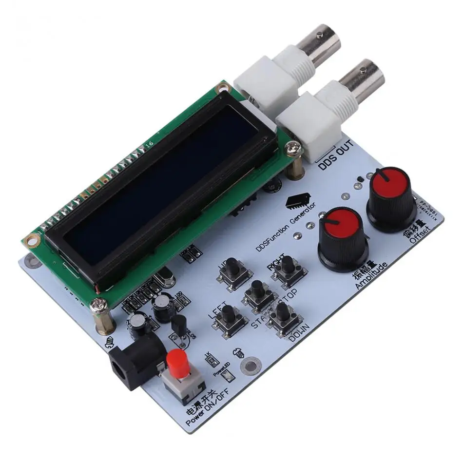 DDS Function Signal Generator Module Frequency Synthesizer Sine Square Sawtooth Wave Kit
DDS Function Signal Generator Module Frequency Synthesizer Sine Square Sawtooth Wave Kit