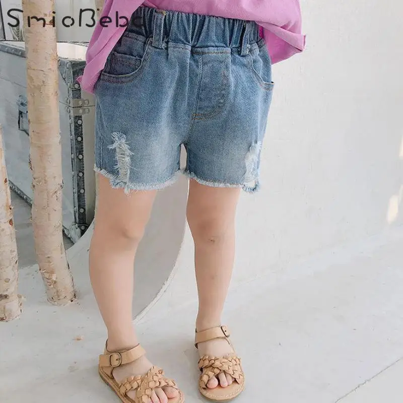 Korean Children's Summer Baby Jeans Shorts With Holes In Jpan Style Fashionable Baby Washed Wool-edged Hot Pants Kids Clothes
Korean Children's Summer Baby Jeans Shorts With Holes In Jpan Style Fashionable Baby Washed Wool-edged Hot Pants Kids Clothes