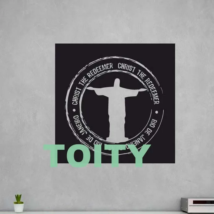 Wall Stickers Vinyl Decal Christ the Redeemer Brazil Christianity Home Room Interior Art Decor Creative Mural H57cm x W57cm
Wall Stickers Vinyl Decal Christ the Redeemer Brazil Christianity Home Room Interior Art Decor Creative Mural H57cm x W57cm