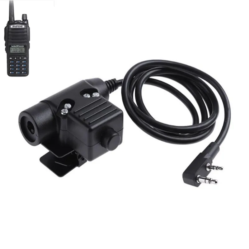 U94 Tactical Headphone Connector for baofeng UV5R UV82 UV5RE A58 for kenwood walkie talkie
U94 Tactical Headphone Connector for baofeng UV5R UV82 UV5RE A58 for kenwood walkie talkie
