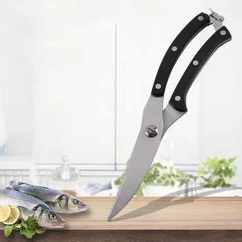 High Quality Strong Knives Kitchen Shears Stainless Steel Poultry Fish Chicken Bone Scissors for Kitchen Worldwide Store
High Quality Strong Knives Kitchen Shears Stainless Steel Poultry Fish Chicken Bone Scissors for Kitchen Worldwide Store