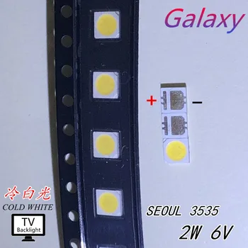 100pcs For SEOUL Original LED LCD TV Backlight Application LED 3535 Light Beads Cool white High Power 2W 6V
100pcs For SEOUL Original LED LCD TV Backlight Application LED 3535 Light Beads Cool white High Power 2W 6V