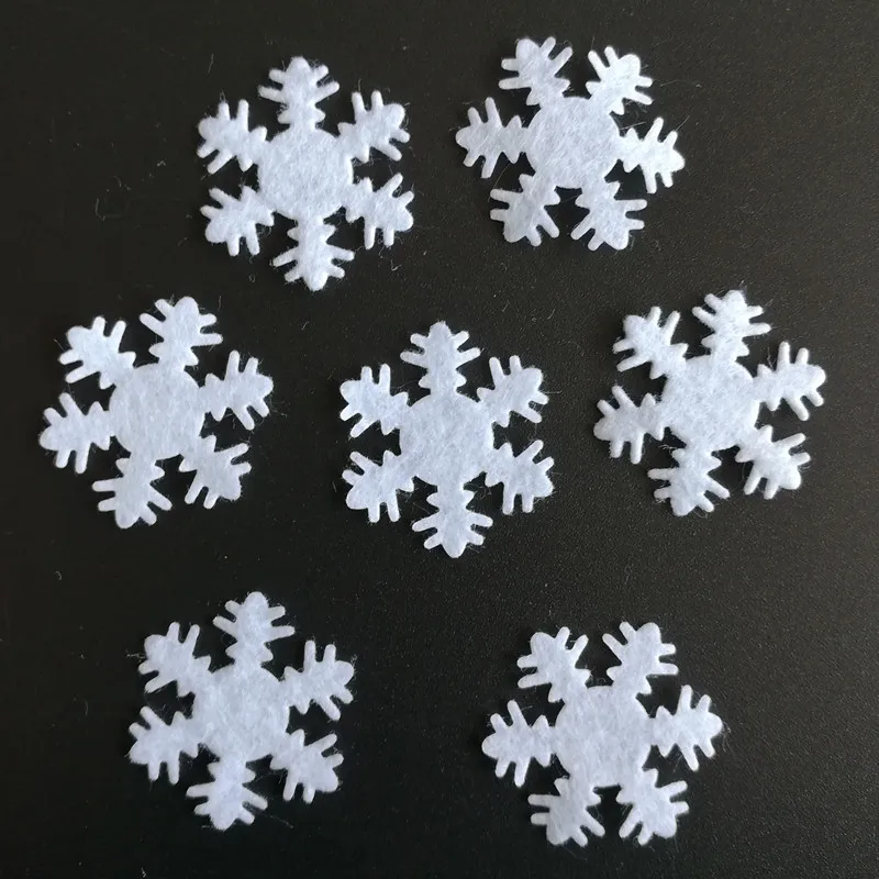 500PCS 2.5 CM Non-Woven White Snowflake Christmas home decoration ornament Merry Christmas ornament diy craft scrapbook navidad
500PCS 2.5 CM Non-Woven White Snowflake Christmas home decoration ornament Merry Christmas ornament diy craft scrapbook navidad