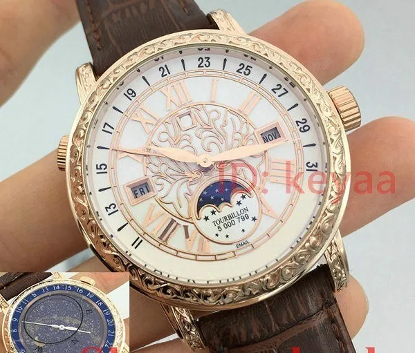 Designer Quartz New Top Luxury Brand Tourbillon Stainless Steel Automatic Movement Watch Sports Mens Watches AAA Wristwatches
Designer Quartz New Top Luxury Brand Tourbillon Stainless Steel Automatic Movement Watch Sports Mens Watches AAA Wristwatches