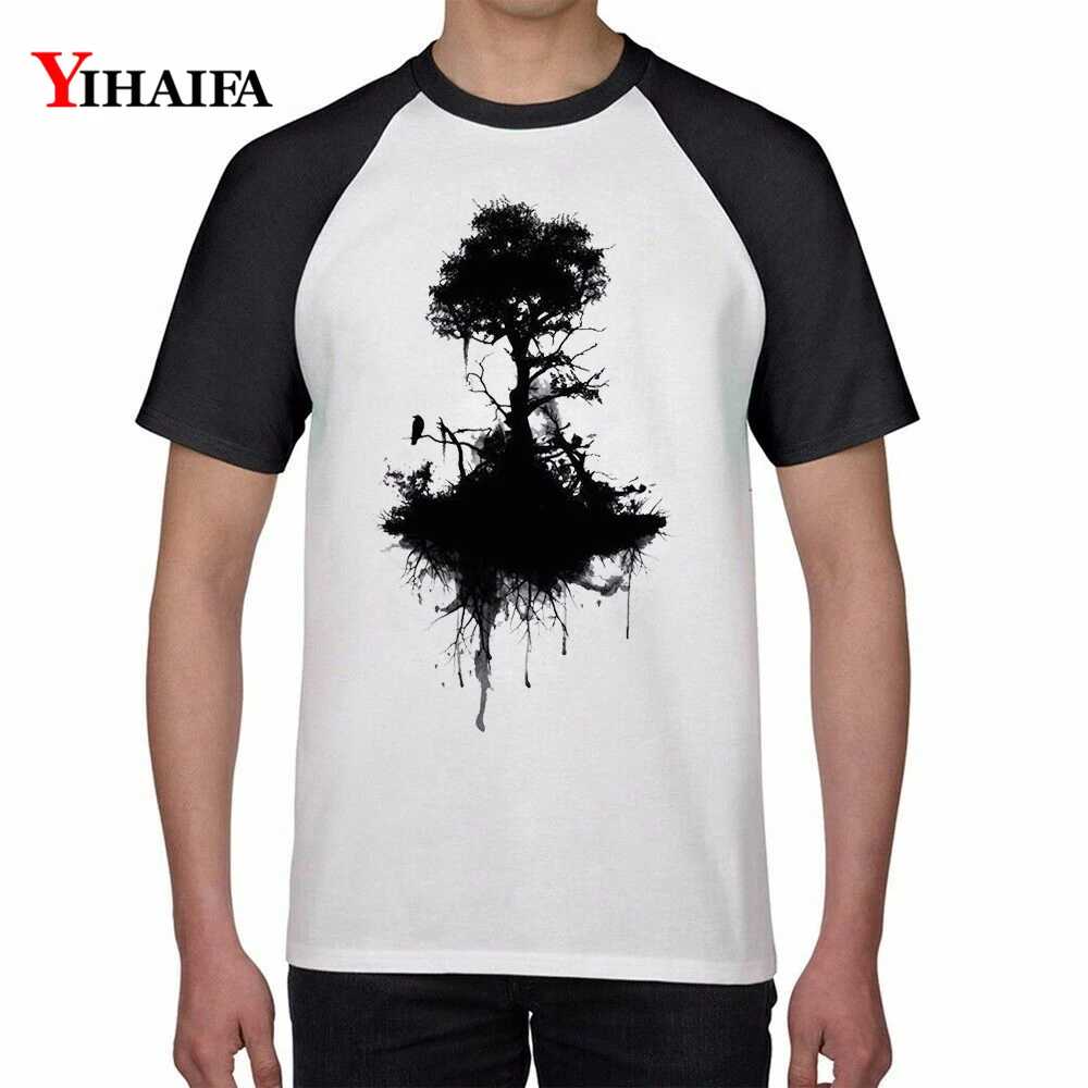 T Shirts Black Tree 3D Print Creative Graphic Smog Tees Men Women Summer Casual Tee Tops White Cotton TShirt Unisex Top
T Shirts Black Tree 3D Print Creative Graphic Smog Tees Men Women Summer Casual Tee Tops White Cotton TShirt Unisex Top