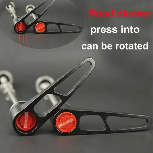 1 Pair Bike Quick Release Titanium Axle Skewer QR for road Bicycle MTB Hub 77g/pair Front 100mmX5mm and Rear 135mmX5mm
1 Pair Bike Quick Release Titanium Axle Skewer QR for road Bicycle MTB Hub 77g/pair Front 100mmX5mm and Rear 135mmX5mm