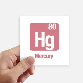 DIYthinker Hg Chemical Element Science Square Stickers 10cm Wall Suitcase Laptop Motobike Decal 8pcs
DIYthinker Hg Chemical Element Science Square Stickers 10cm Wall Suitcase Laptop Motobike Decal 8pcs