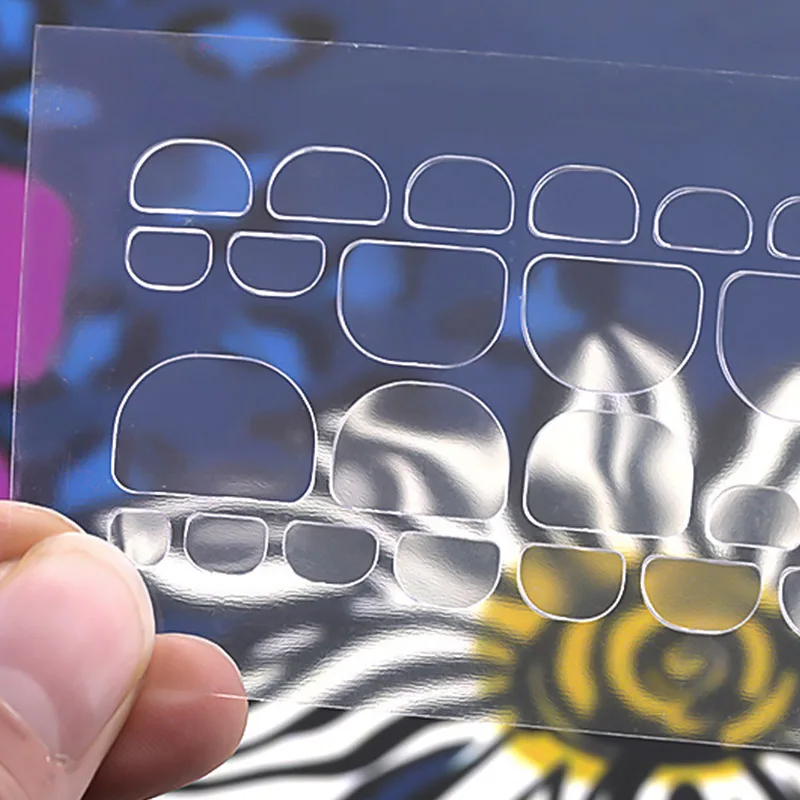 24pcs Girls Fashion Toenail Jelly Double-sided Adhesive Transparent Special Invisible Traceless Strong Viscosity Toenail Sticker
24pcs Girls Fashion Toenail Jelly Double-sided Adhesive Transparent Special Invisible Traceless Strong Viscosity Toenail Sticker