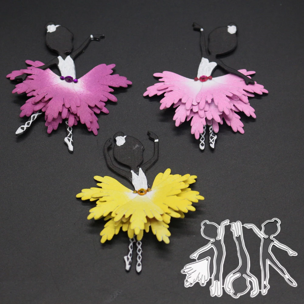 Swovo 3PCS Ballet dancer Metal Cutting Dies Stencils DIY for Scrapbooking Paper Card Craft Embossing Die Cut stamps and dies
Swovo 3PCS Ballet dancer Metal Cutting Dies Stencils DIY for Scrapbooking Paper Card Craft Embossing Die Cut stamps and dies