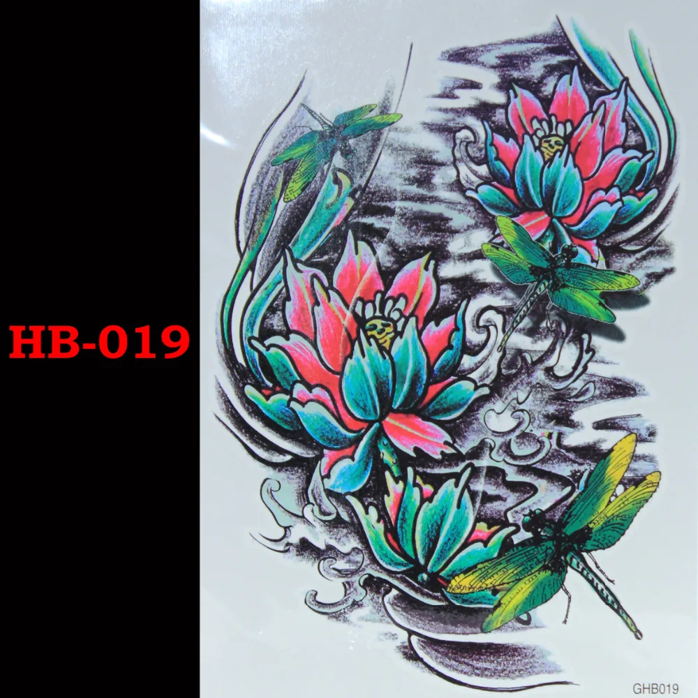 Lotus pond dragonfly Temporary Tatto Waterproof Men Women 3D Tattoo Arm Sticker Fake Arm Sleeve Body Tattoo Shoulder Tattoos
Lotus pond dragonfly Temporary Tatto Waterproof Men Women 3D Tattoo Arm Sticker Fake Arm Sleeve Body Tattoo Shoulder Tattoos