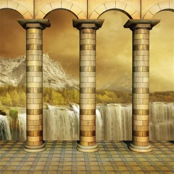 Laeacco Dreamy Pillar Archway Waterfall Natural View Scenic Photographic Backgrounds Photography Backdrops For Photo Studio
Laeacco Dreamy Pillar Archway Waterfall Natural View Scenic Photographic Backgrounds Photography Backdrops For Photo Studio