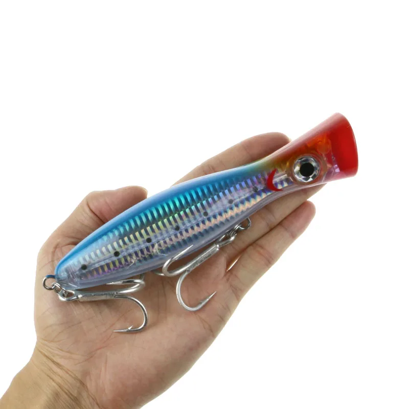 1 Piece Big Size Popper Fishing Lure 16.5cm 87.8g Artificial Hard Bait Poper Bait Swimbait Sea Boat Fishing Lure Rattling
1 Piece Big Size Popper Fishing Lure 16.5cm 87.8g Artificial Hard Bait Poper Bait Swimbait Sea Boat Fishing Lure Rattling