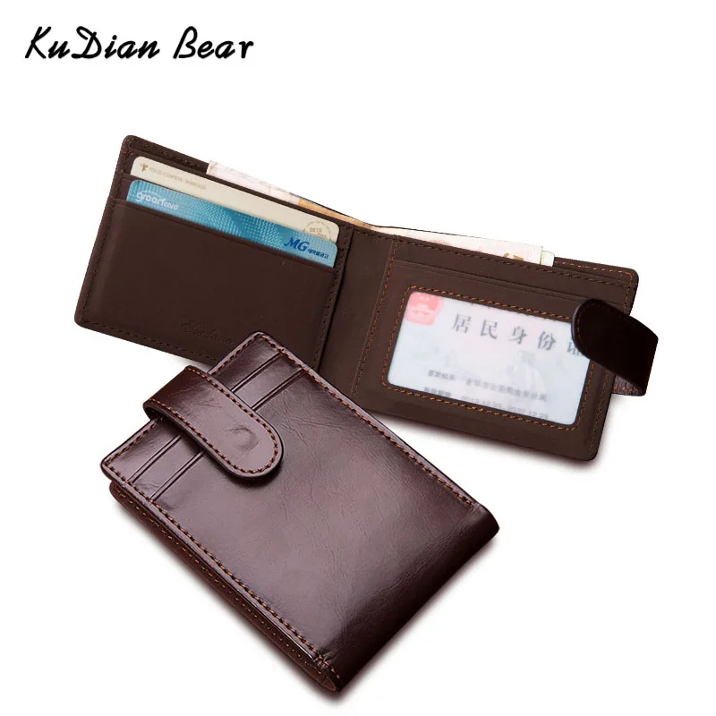 KUDIAN BEAR Minimalist Men Wallet Vintage Leather Portfolio Wallet and Purse for Male Slim Clamps Carteira Masculina BID233 PM49
KUDIAN BEAR Minimalist Men Wallet Vintage Leather Portfolio Wallet and Purse for Male Slim Clamps Carteira Masculina BID233 PM49