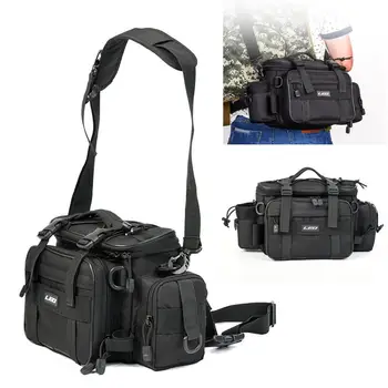 40x17x20cm Outdoor Waterproof Oxford Cloth Waist Shoulder Messenger Fishing Tackle Reel Bag
40x17x20cm Outdoor Waterproof Oxford Cloth Waist Shoulder Messenger Fishing Tackle Reel Bag