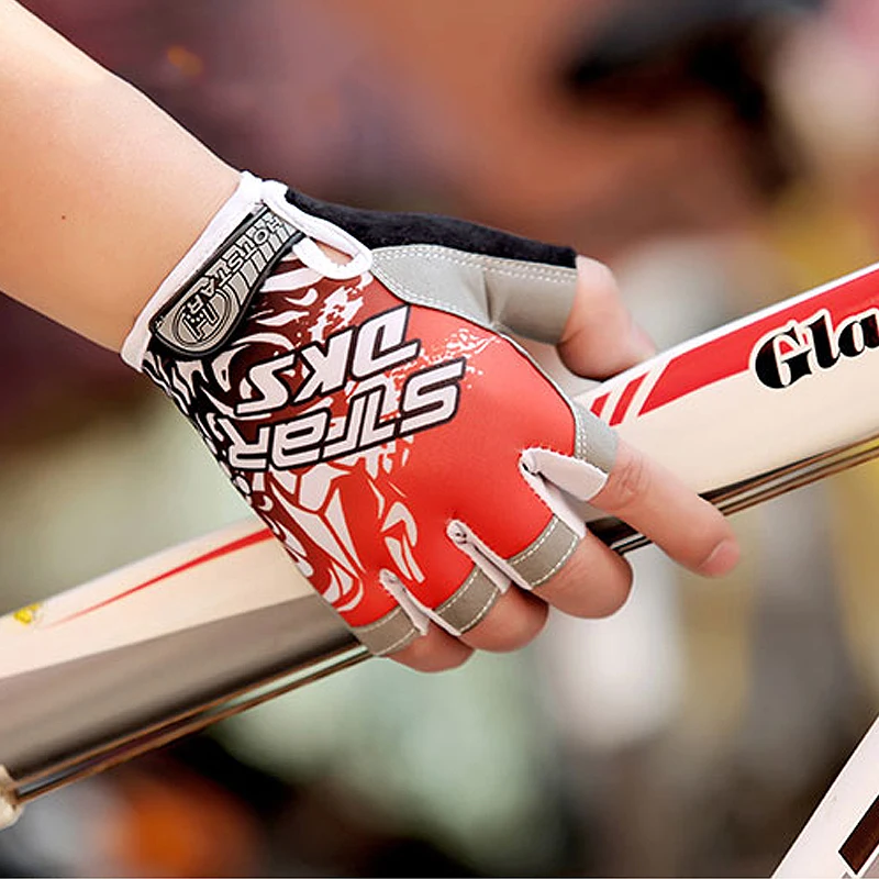 New Sports Cycling Gloves Men Fitness Training Exercise Anti Slip Weight Lifting Gloves Half Finger Body Workout bicycle Glove
New Sports Cycling Gloves Men Fitness Training Exercise Anti Slip Weight Lifting Gloves Half Finger Body Workout bicycle Glove