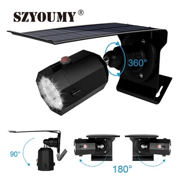 SZYOUMY 10 LED Solar Light Adjustable Lighting Angle 500lm Waterproof Lamp Spotlight With Three Modes For Outdoor Gardn Wall Yar
SZYOUMY 10 LED Solar Light Adjustable Lighting Angle 500lm Waterproof Lamp Spotlight With Three Modes For Outdoor Gardn Wall Yar