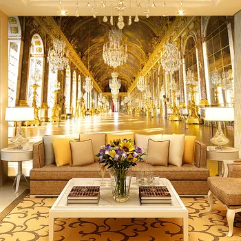Customized Luxury European Royal Palace Wallpaper Roll Hotel Living Room Sofa TV Background Non-woven Wall Mural Wallpaper
Customized Luxury European Royal Palace Wallpaper Roll Hotel Living Room Sofa TV Background Non-woven Wall Mural Wallpaper