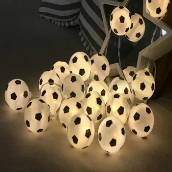 1 Meter Football Fairy String LED Light Boys Battery Bedroom Decor Lights Lamp JDH99 
1 Meter Football Fairy String LED Light Boys Battery Bedroom Decor Lights Lamp JDH99