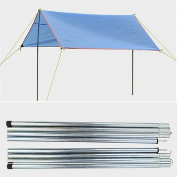High Quality 4 PCS Rod Tarp Beach Tent Pole Pole Reinforced Iron Outdoor Folding Ultralight Sun Shelter Support
High Quality 4 PCS Rod Tarp Beach Tent Pole Pole Reinforced Iron Outdoor Folding Ultralight Sun Shelter Support