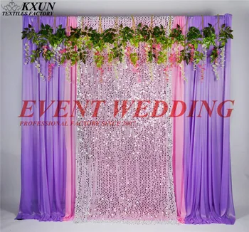 Wholesale Price Ice Silk Sequin Wedding Backdrop Curtain Stage Background With Branch Event Party Decoration
Wholesale Price Ice Silk Sequin Wedding Backdrop Curtain Stage Background With Branch Event Party Decoration