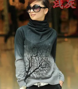 Free ship Plus Size Women's Cashmere Turtleneck Sweater Women Brand Basic Pullover Gradient Color Printing Sweater 6COLOR
Free ship Plus Size Women's Cashmere Turtleneck Sweater Women Brand Basic Pullover Gradient Color Printing Sweater 6COLOR