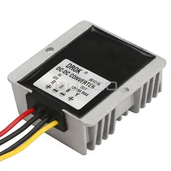 Car Converter DC 60V(20V~72V) to 12V 15A 180W Buck Power Supply Module/Power Adapter/Voltage Regulator/Driver Module Waterproof
Car Converter DC 60V(20V~72V) to 12V 15A 180W Buck Power Supply Module/Power Adapter/Voltage Regulator/Driver Module Waterproof