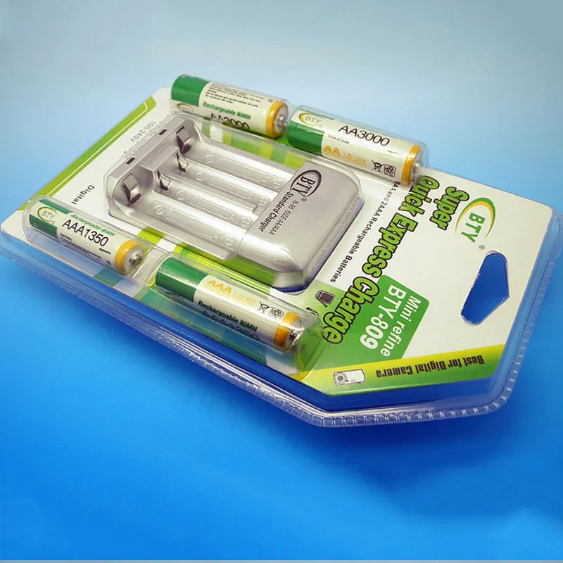 2016 NEW 4 Ports AA AAA Standard Battery Charger EU US Brazil Plug +2*1350mah AAA NIMH Battery Rechargeable+3000mAh*2 AA Battery
2016 NEW 4 Ports AA AAA Standard Battery Charger EU US Brazil Plug +2*1350mah AAA NIMH Battery Rechargeable+3000mAh*2 AA Battery