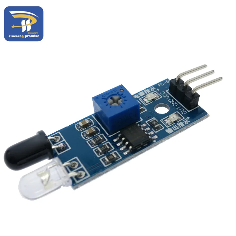 20PCS/LOT IR Infrared Obstacle Avoidance Sensor Module Smart Car Robot 3-wire Reflective Photoelectric New
20PCS/LOT IR Infrared Obstacle Avoidance Sensor Module Smart Car Robot 3-wire Reflective Photoelectric New