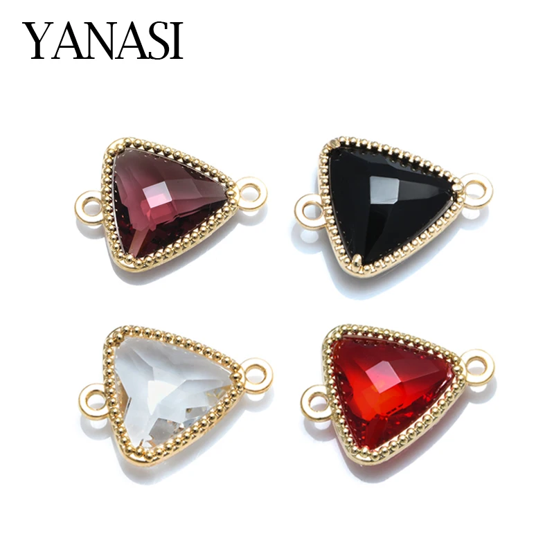 4Pieces Triangle Crystal Opal Connector Charms Accessories for Jewelry diy Woman Earrings Bracelet Necklace Gift
4Pieces Triangle Crystal Opal Connector Charms Accessories for Jewelry diy Woman Earrings Bracelet Necklace Gift