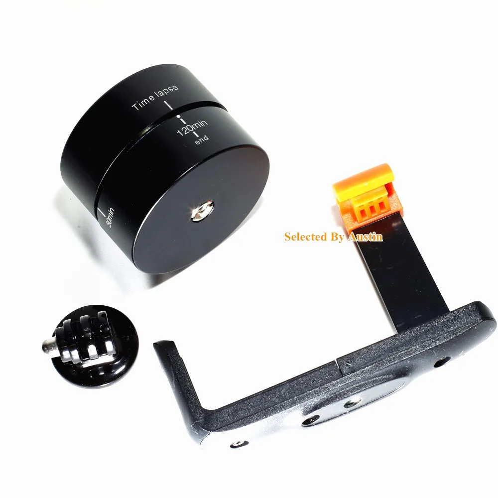 360 Degrees Time Lapse Stabilizer Rotating Panorama Panning Tripod Head Adapter for Gopro Canon Nikon Sony Campact Camera
360 Degrees Time Lapse Stabilizer Rotating Panorama Panning Tripod Head Adapter for Gopro Canon Nikon Sony Campact Camera