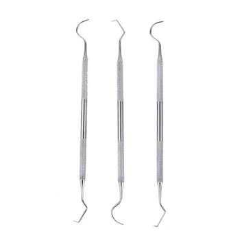 1pcs Instrument Tweezer Hoe Sickle Scaler Tooth Care Dental Probe Stainless Steel Dental Dentist Prepared Tool Set
1pcs Instrument Tweezer Hoe Sickle Scaler Tooth Care Dental Probe Stainless Steel Dental Dentist Prepared Tool Set