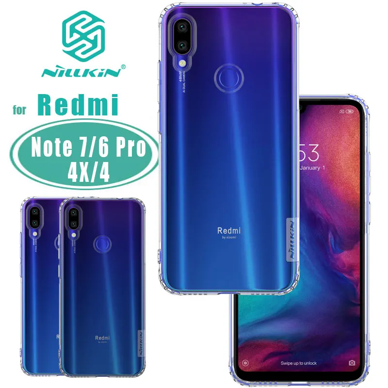 for Xiaomi Redmi Note 7 6 Pro 4X 4 Nillkin TPU Phone Case Silicone Cover Crystal Clear Case for Redmi Note 7 Pro 4X 4 Case
for Xiaomi Redmi Note 7 6 Pro 4X 4 Nillkin TPU Phone Case Silicone Cover Crystal Clear Case for Redmi Note 7 Pro 4X 4 Case