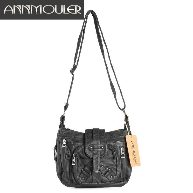 Annmouler Fashion Women Shoulder Bag Pu Leather Messenger Bag 7 Colors Washed Leather Crossbody Bag for Girls Women Purse
Annmouler Fashion Women Shoulder Bag Pu Leather Messenger Bag 7 Colors Washed Leather Crossbody Bag for Girls Women Purse