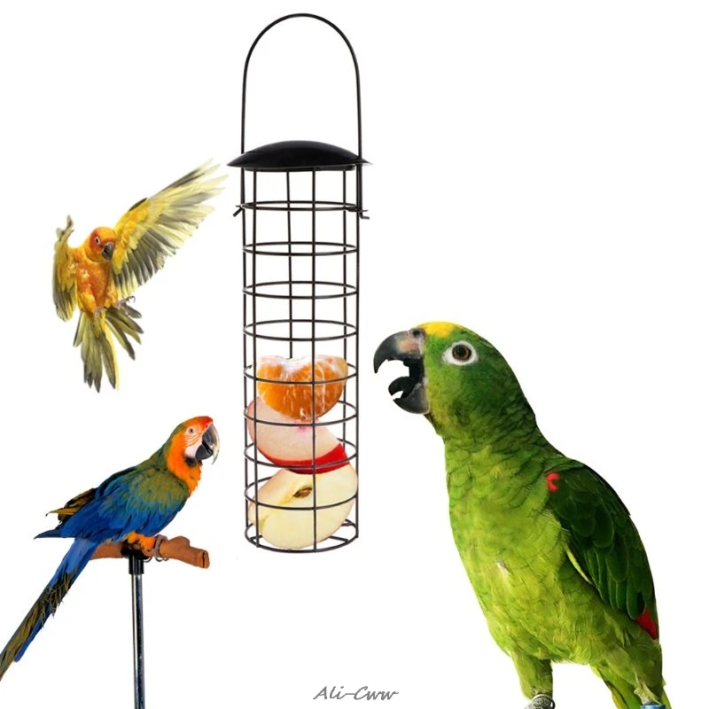Bird Feeder Outdoor Wild Birds Feeding Garden Park Tree Hanging Products Food Container Vegetables Fruit Parrot Mesh Portable
Bird Feeder Outdoor Wild Birds Feeding Garden Park Tree Hanging Products Food Container Vegetables Fruit Parrot Mesh Portable