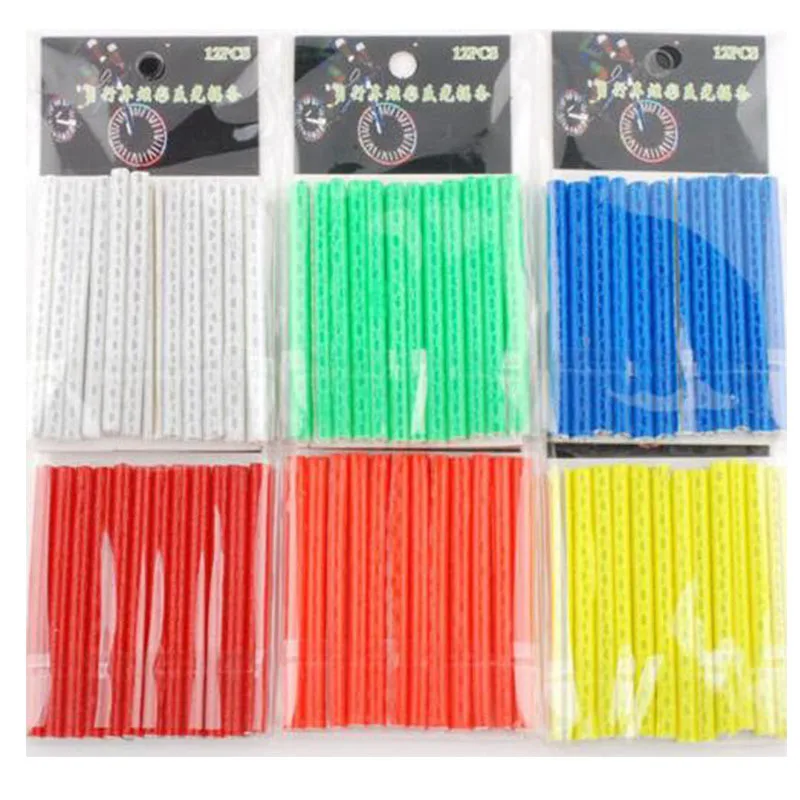 12Pcs Bicycle Bike Wheel Spokes Reflector Reflective Mountain Bike Wheel Rim Spoke Warning Light Strip Reflector Reflective
12Pcs Bicycle Bike Wheel Spokes Reflector Reflective Mountain Bike Wheel Rim Spoke Warning Light Strip Reflector Reflective