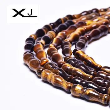 XJ Natural Vase Shape Tiger Eyes Stone Spacer Beads 38cm a Strand 8mmX25mm Beads For Jewelry Making DIY Bracelet
XJ Natural Vase Shape Tiger Eyes Stone Spacer Beads 38cm a Strand 8mmX25mm Beads For Jewelry Making DIY Bracelet